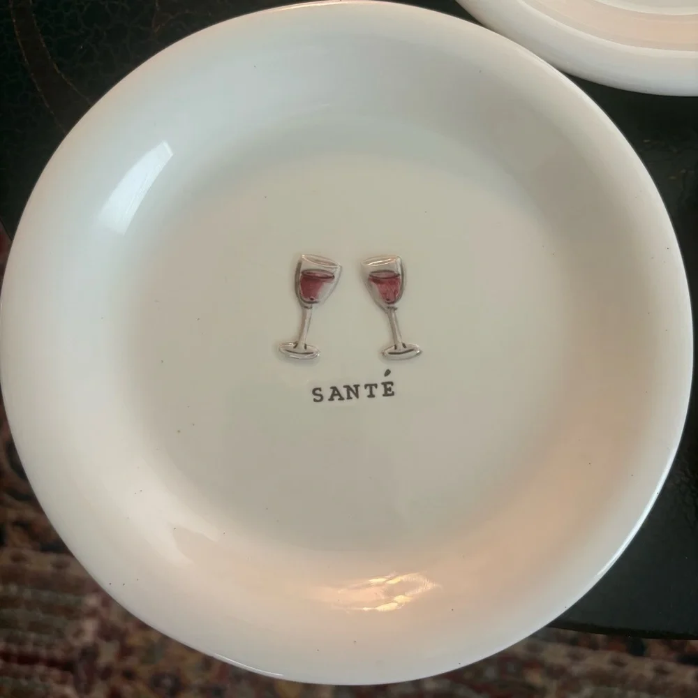 Williams-Sonoma Cheers Plates set of 6
